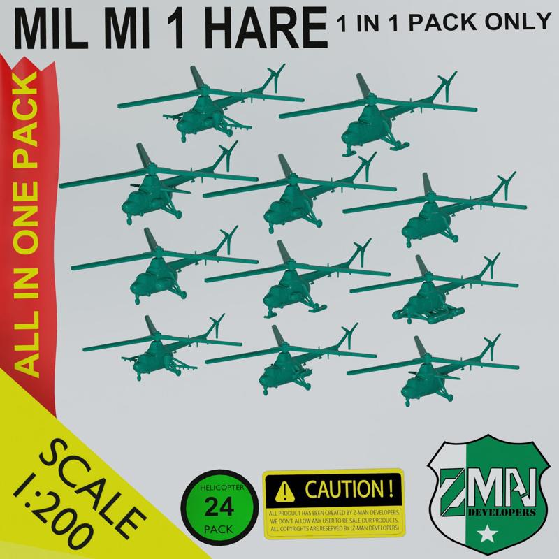 MIL MI 1  (ALL IN ONE HELICOPTER) BIG PACK