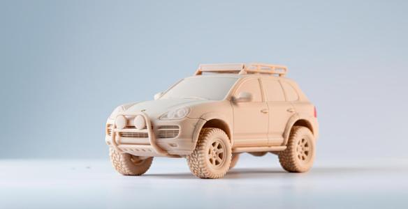 Porsche Cayenne E1 Offroad 3D Car Model