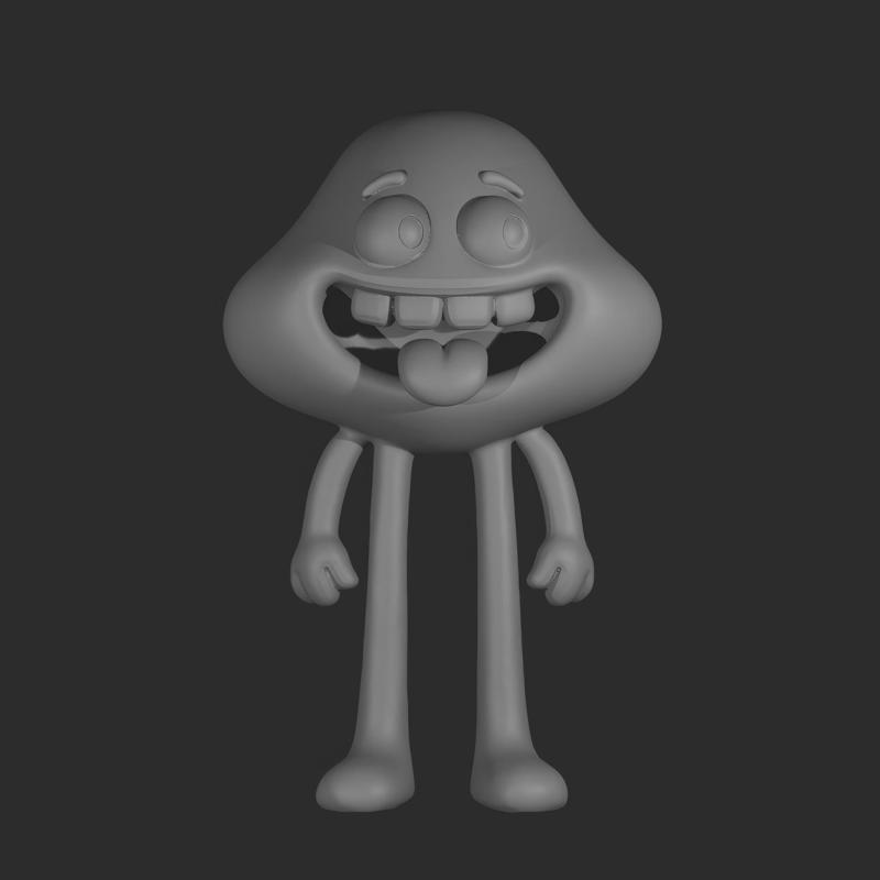 Cute Freaks – Freebie STL (Print-in-Place Toy Figure)