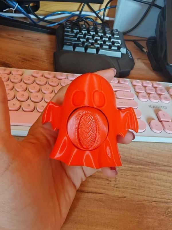 Halloween Ghost Stress Clicker | 3D Fidget Toy