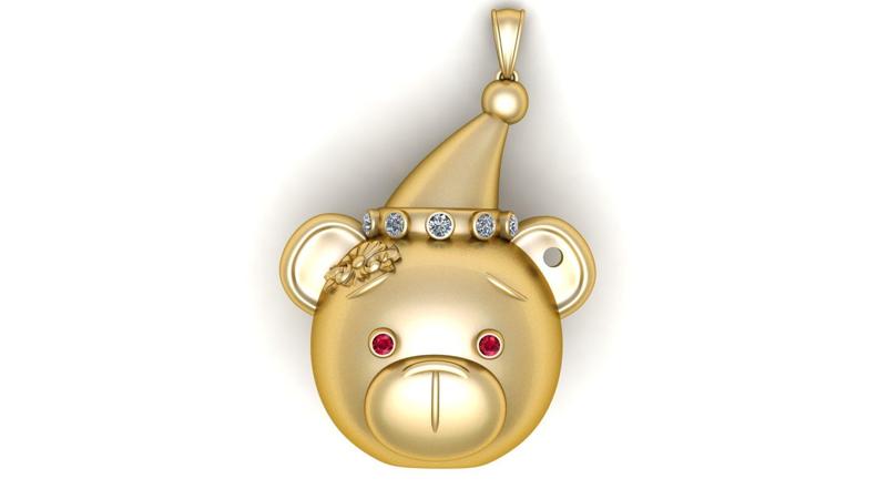 Cute Bear Pendant