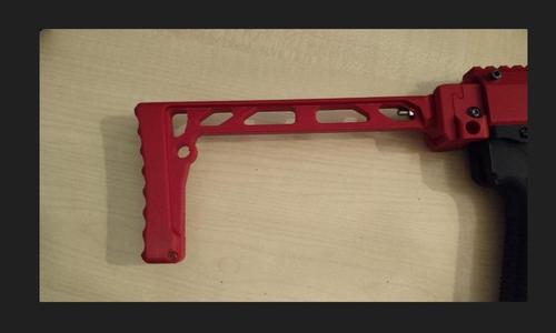 Skeleton style picatini stock