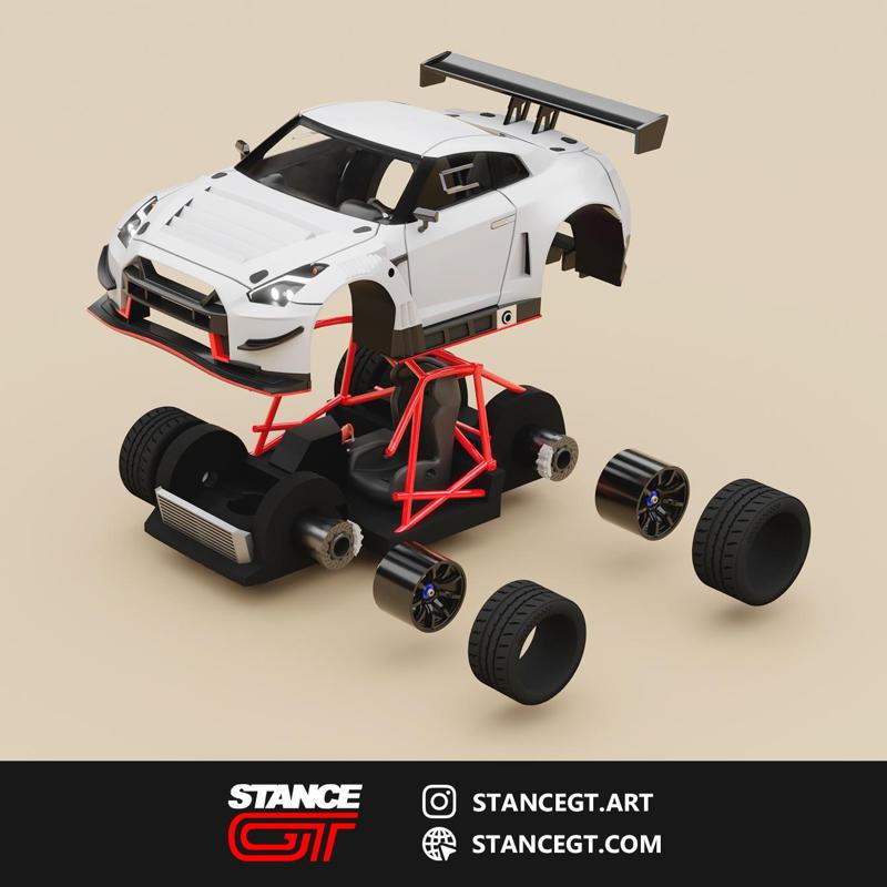 GTR GT3 : Model Kit car