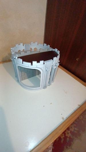Playmobil Arched column wall with stair and roof Playmobil steck system castle,burg,castilo