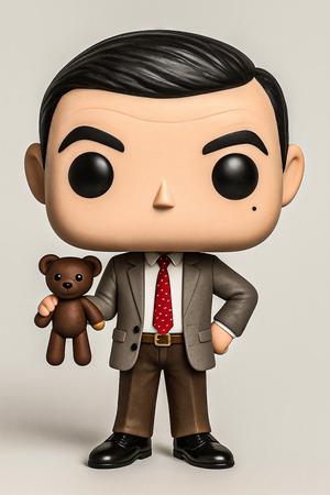 Mr. Bean Funko Pop (With Teddy Bear)