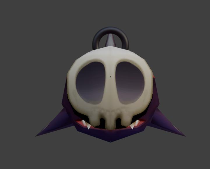 Balloon Bomber Keychain - Kirby Air Ride Enemy - Kirby - Ready to Print