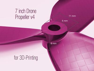 7 inchv4 drone propeller