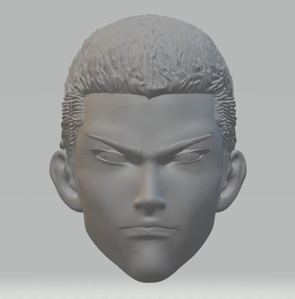 Hanamichi Sakuragi Head (Slam Dunk)