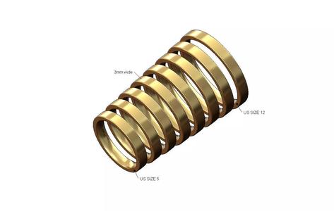 3mm wide flat comfort fit wedding band US sizes 5to12