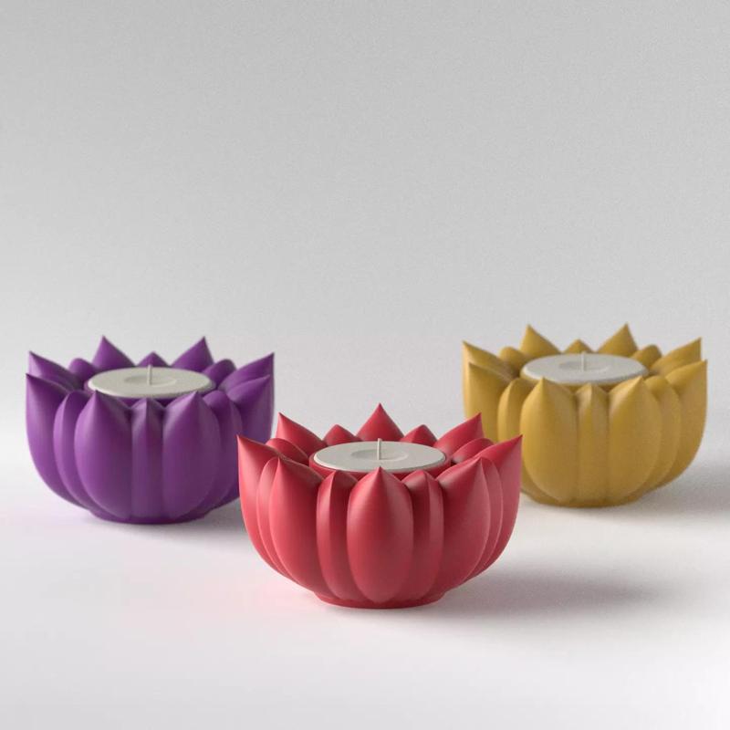 FLOWER TEALIGHT HOLDER