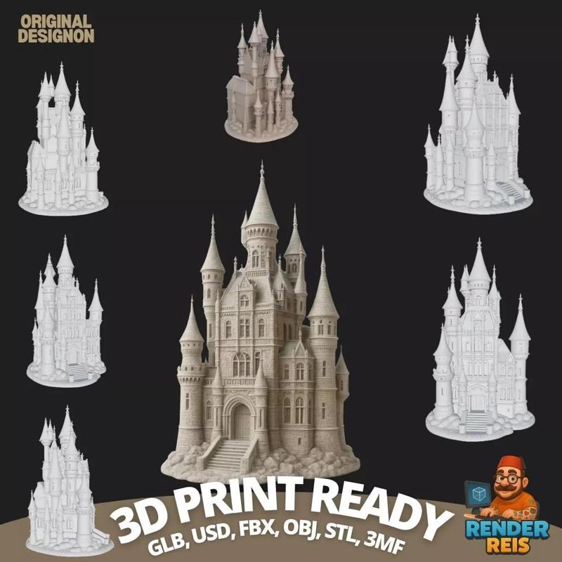 From the Bavarian Alps to Your Home Neuschwanstein Castle