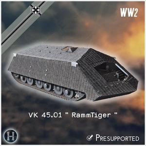 VK 4501  RammTiger  assault tank - Germany Eastern Western Front