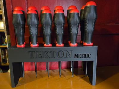 Tekton DHX91102 12 piece Metric Hex Driver Stand
