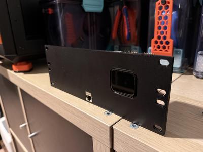 JetKVM 10 inch rack mount flush fit + HDD shelf
