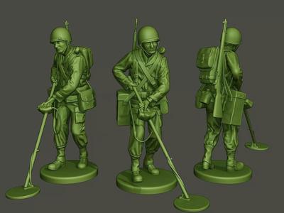 American engineer soldier ww2 Analyzing A9