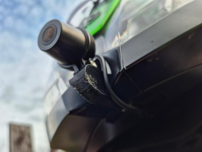 Kawasaki J300  action camera holder