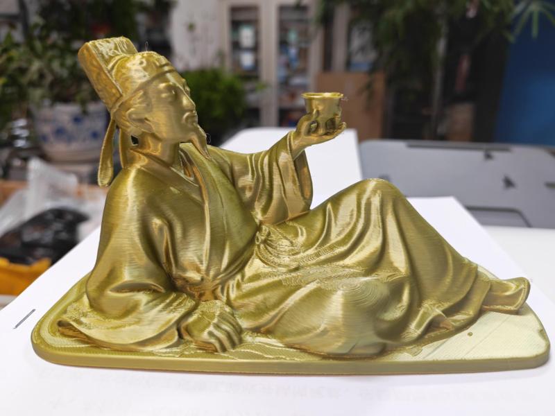 Paperweight (Li Bai Raising a Cup to the Moon)