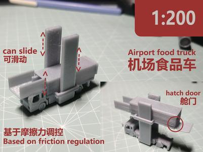 1:200 Airport Food Truck