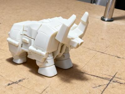 Hyakujuu Sentai Gaoranger Gao Bison Q Version