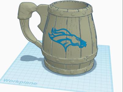 broncos mug