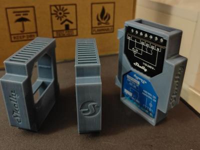 SUPPORTO BARRA DIN SHELLY PLUS,GEN3 E GEN4 E MINI