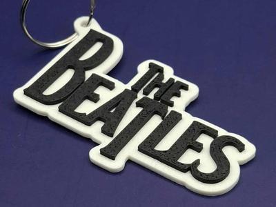 The Beatles - keychain - 1 color change