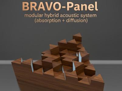 Bravo-Panel V1.1 (hybrid acoustic panel)