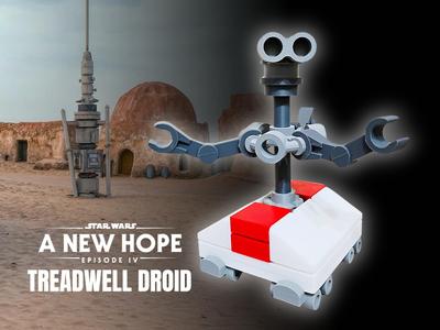 Treadwell Droid * 500 % Scale * Figure