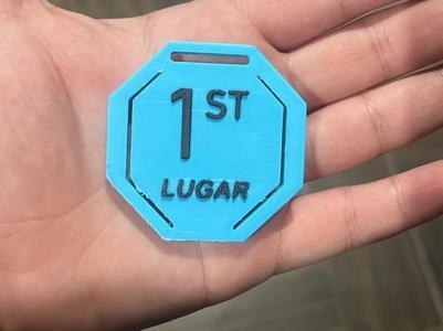 Hexagonal Sports Medal