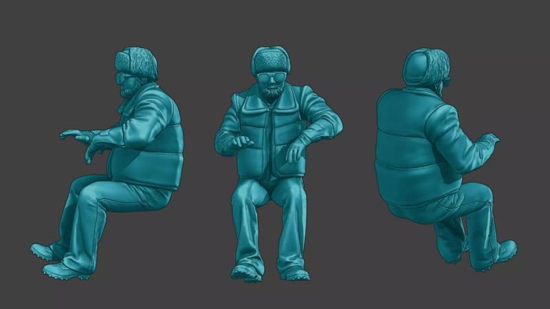 Actual Male Truck Driver AMTD 009