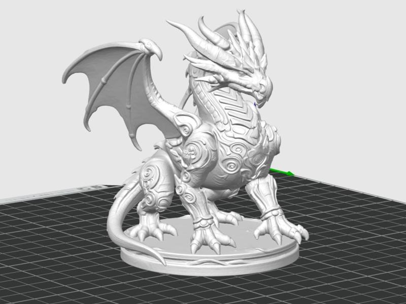 Dragon Fantasy style figurine