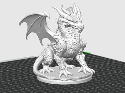 Dragon Fantasy style figurine