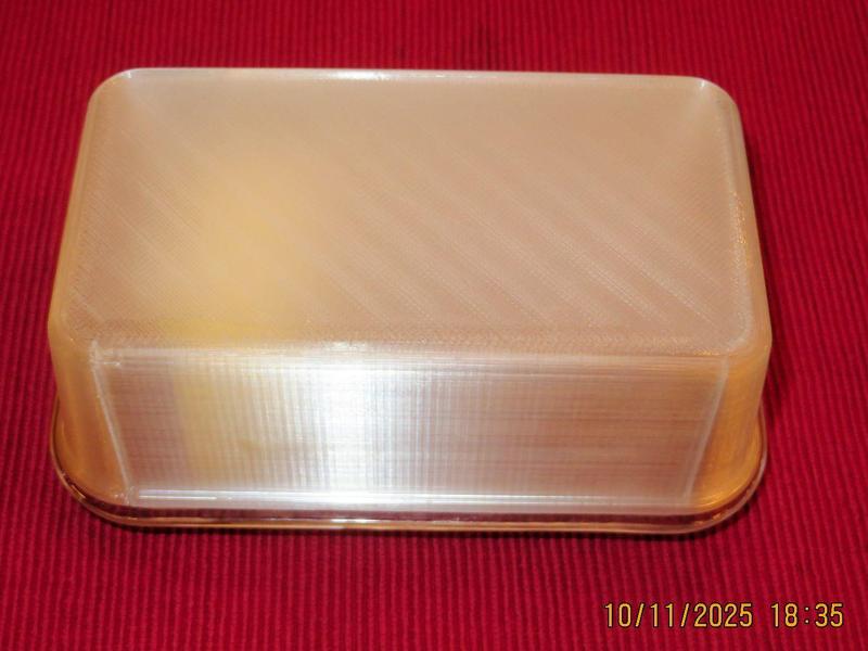 Cover to replace a glass Butter Dish cover