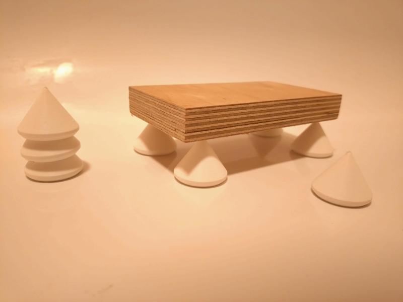 Stackable painting spike