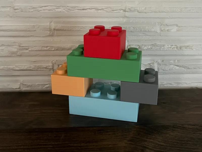 Large Building Bricks (2x2, 2x4, 4x4)