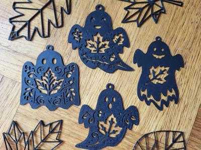 Halloween Ghost Ornament Collection / hanger fall