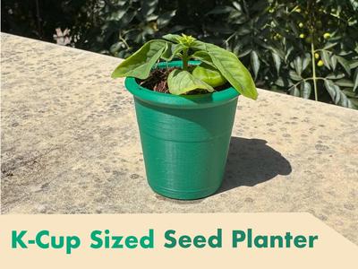 K-Cup Sized Seed Planter