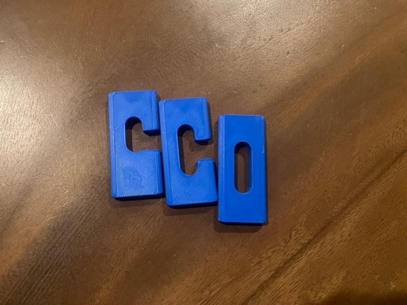 3 Piece cross puzzle