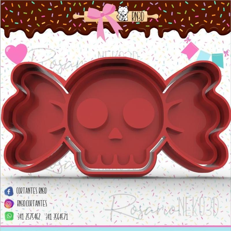 HALLOWEEN CARAMEL COOKIE CUTTER - Candy cookie cutter