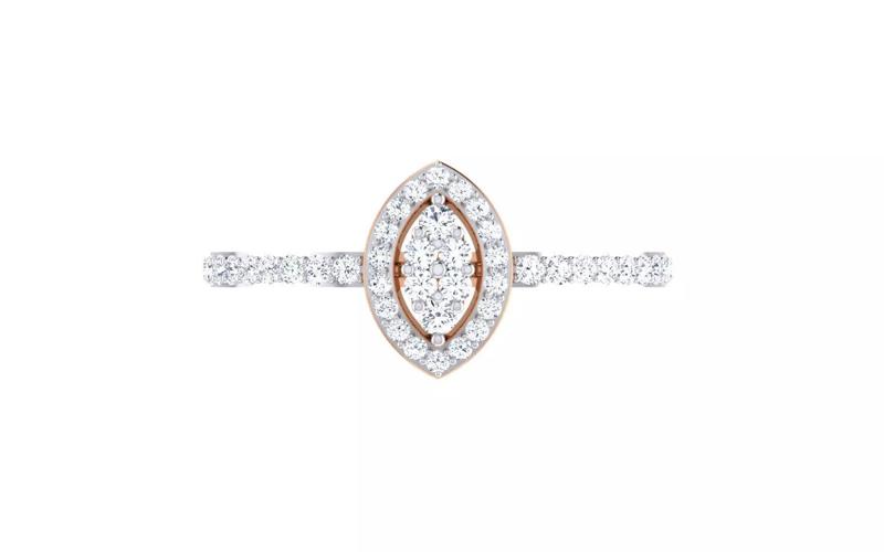 Ultra light wt Women Ring 3dm stl renders details