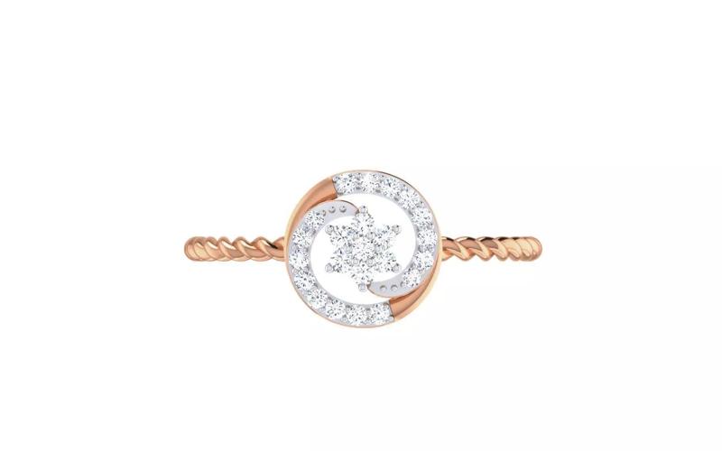 Ultra light wt Women Ring 3dm stl renders details