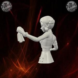 K-pop Demon Hunter Zoey Female Warrior with Magic Blades – SoliDRawinGs SG1005