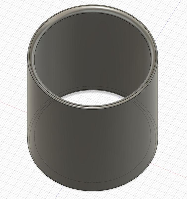 Hose Coupling for Diesel Heaters with 75mm Heating Hose