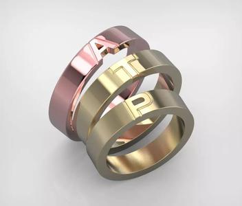 110119 R Usual classic rings with letters