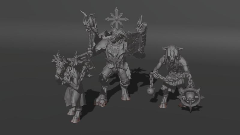 Beast Apostle and his minions