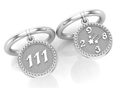 star and number ring