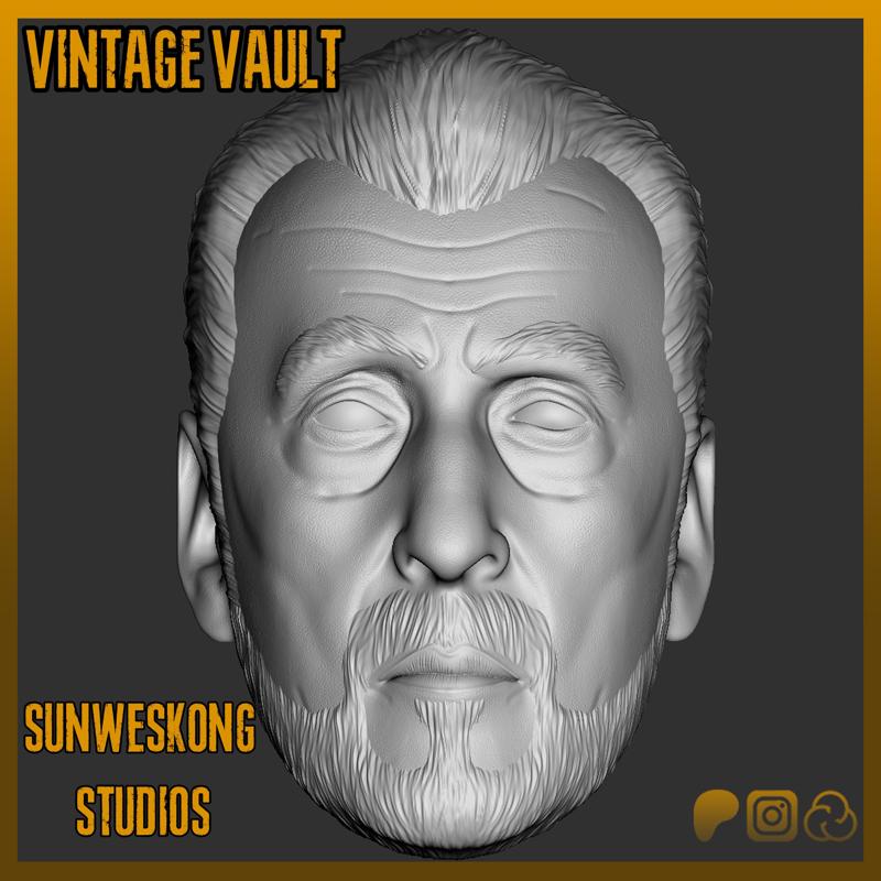 Count Dooku ROTS, AOTC &Tales Of The Jedi Headsculpt Bundle Pack