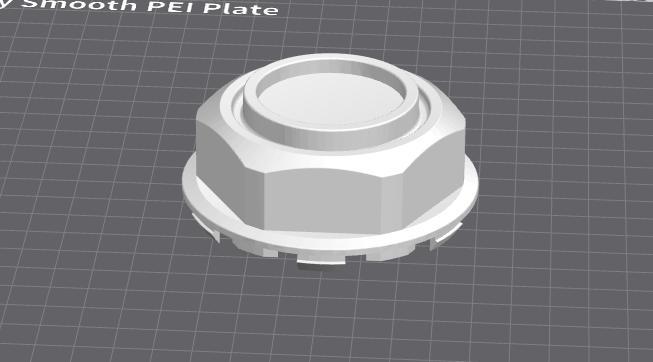 Nismo LMGT1, LMGT2 BILLET CENTER CAP