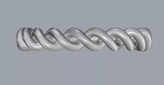 Sterling Silver Twisted Wire Ring Silver Ring