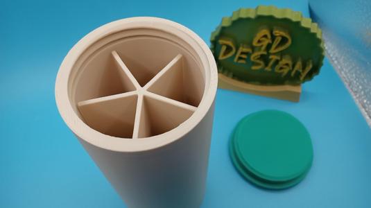 Weed Pre Rolled Cones 5 Divider stash Box